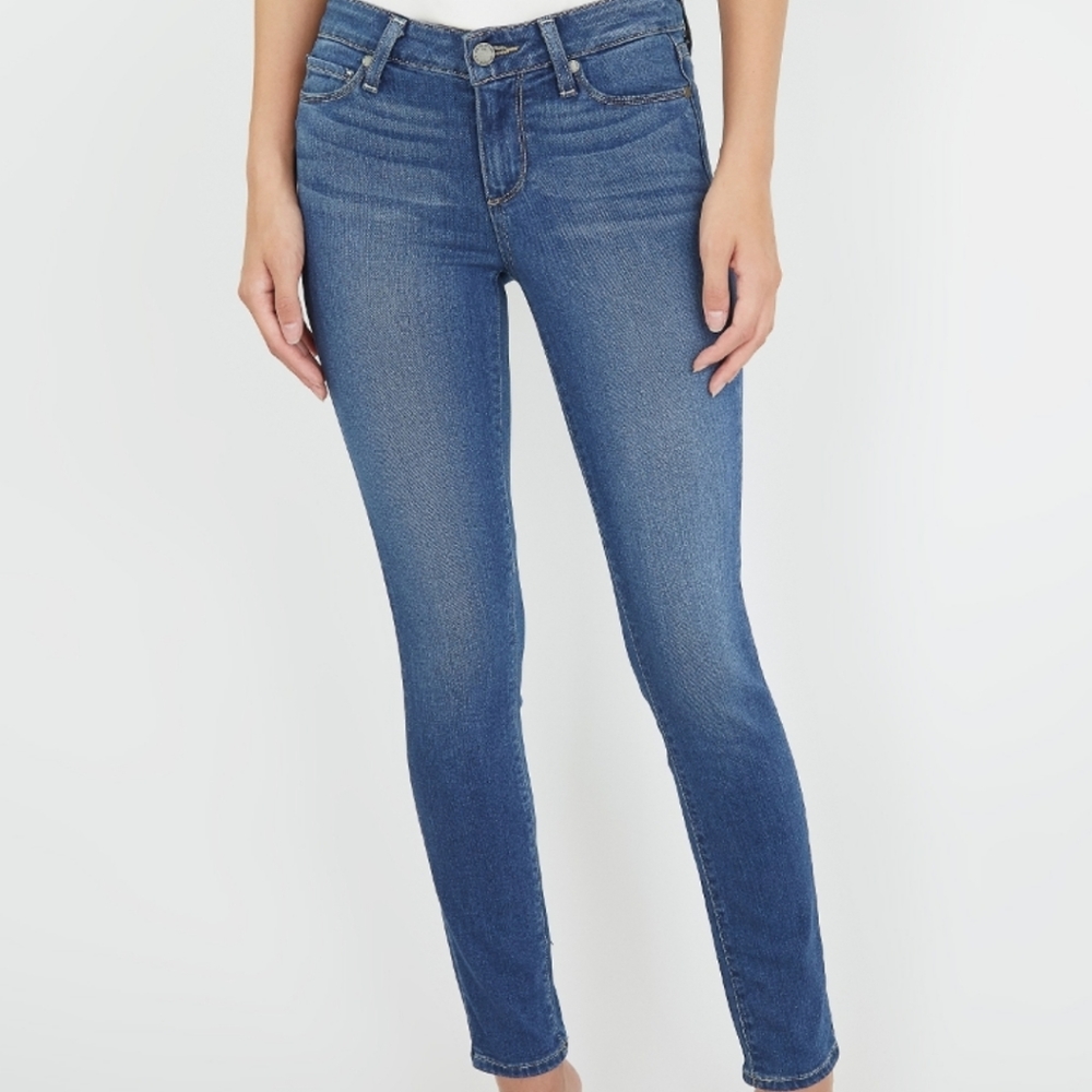 Paige Verdugo Ankle Stretch Jeans Tristan - Picture 9 of 11